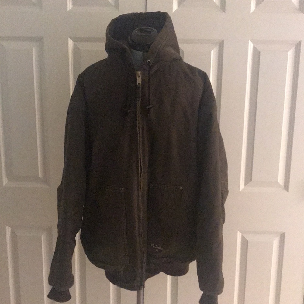 Vintage Walls Blizzard Pruf Ultra Hooded Insulated Work Casual Coat XL Tall